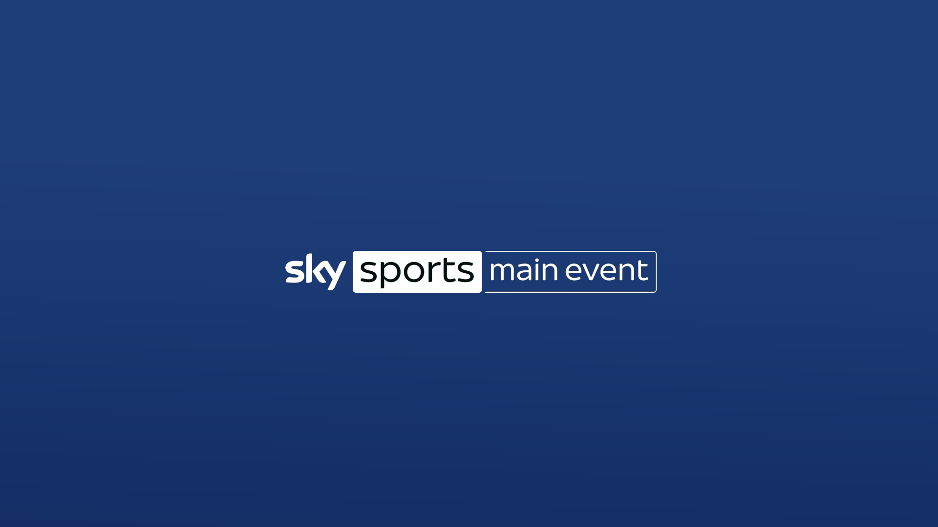 Sky Sports Main Event Live Online